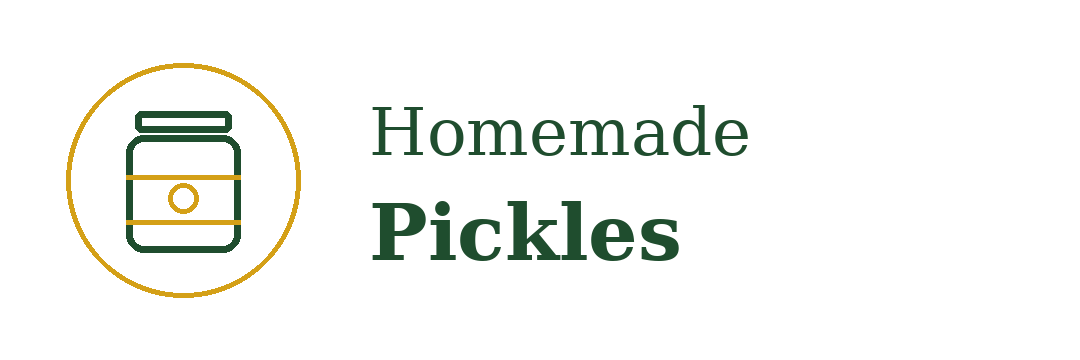 Homemade Pickles